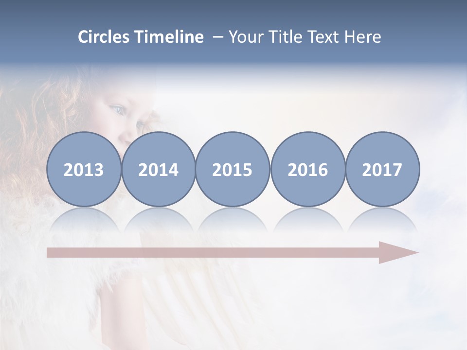 Cheerful Wings Beautiful PowerPoint Template