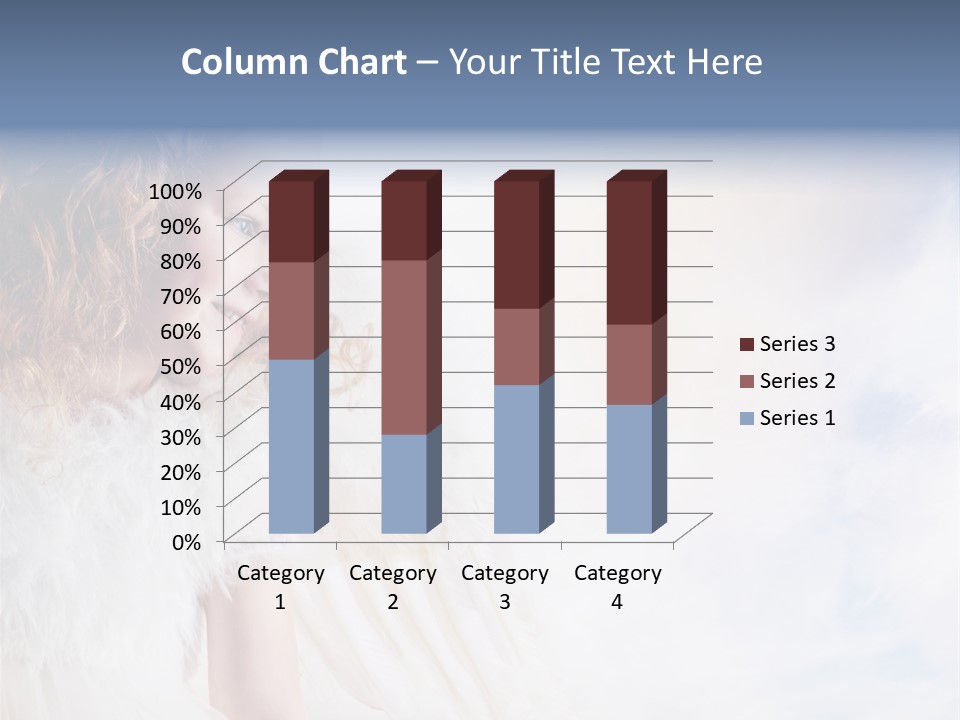 Cheerful Wings Beautiful PowerPoint Template