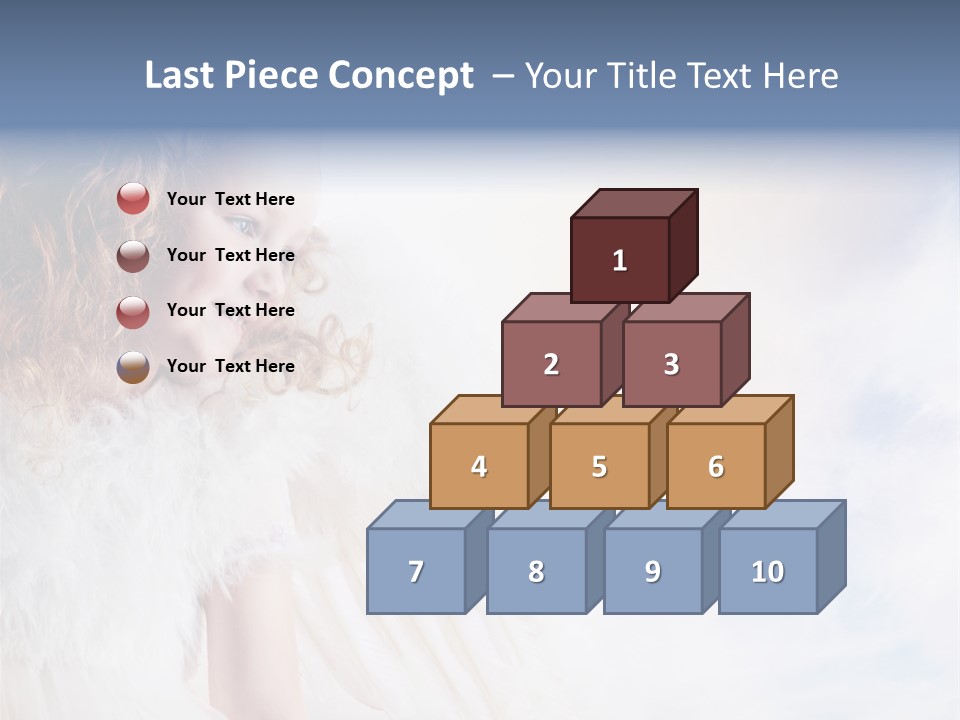 Cheerful Wings Beautiful PowerPoint Template