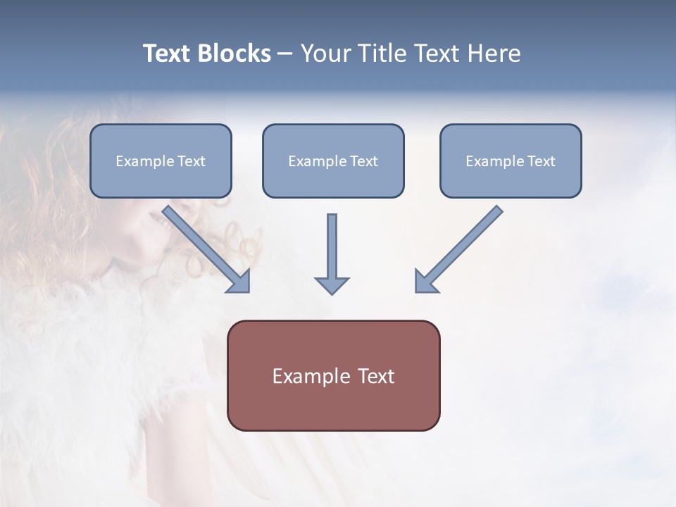Cheerful Wings Beautiful PowerPoint Template
