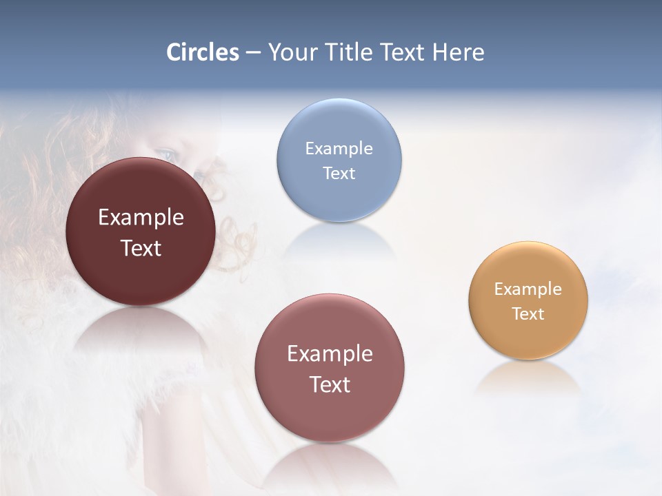 Cheerful Wings Beautiful PowerPoint Template