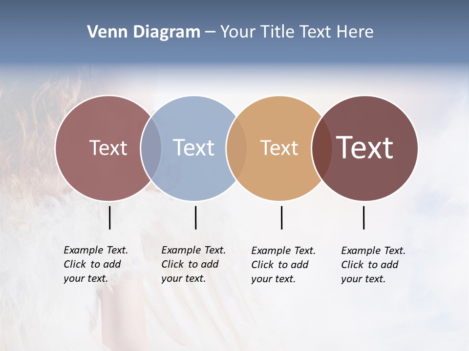 Cheerful Wings Beautiful PowerPoint Template