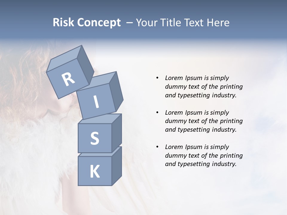 Cheerful Wings Beautiful PowerPoint Template