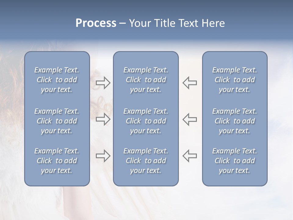 Cheerful Wings Beautiful PowerPoint Template