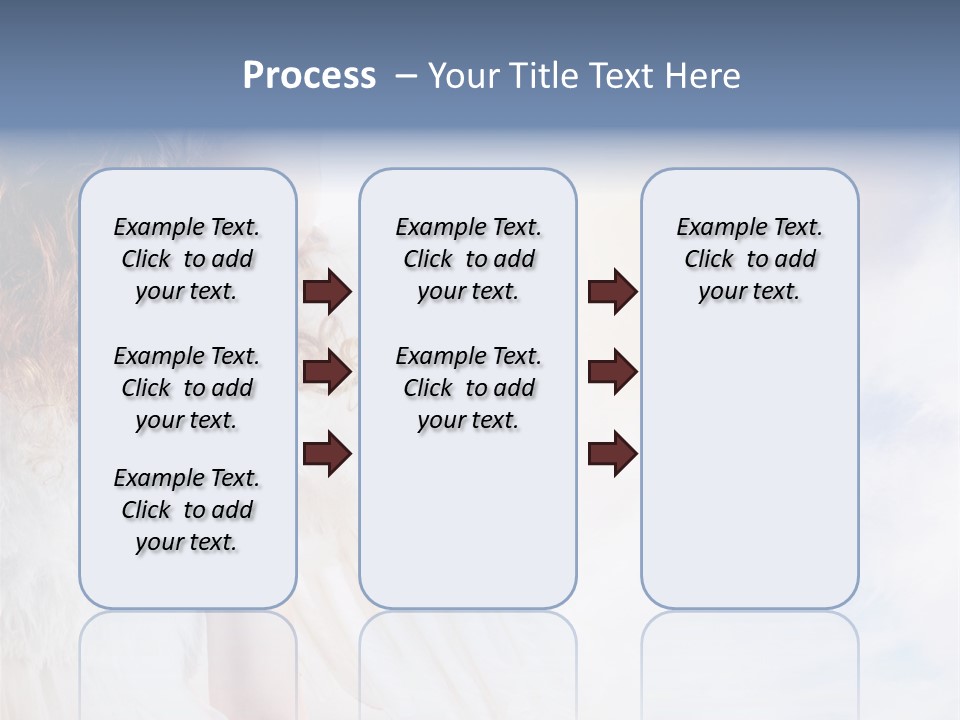 Cheerful Wings Beautiful PowerPoint Template