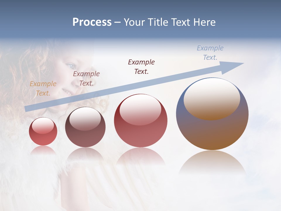 Cheerful Wings Beautiful PowerPoint Template