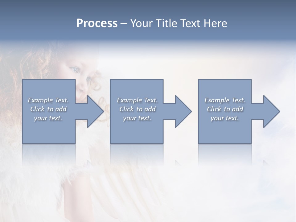 Cheerful Wings Beautiful PowerPoint Template