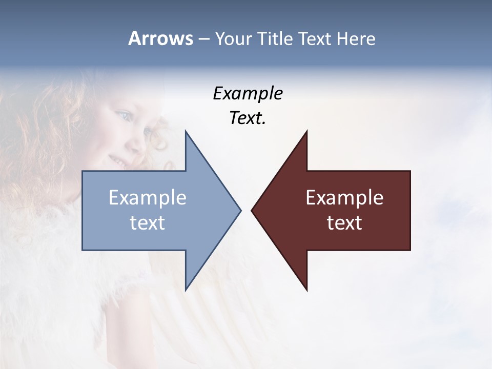 Cheerful Wings Beautiful PowerPoint Template