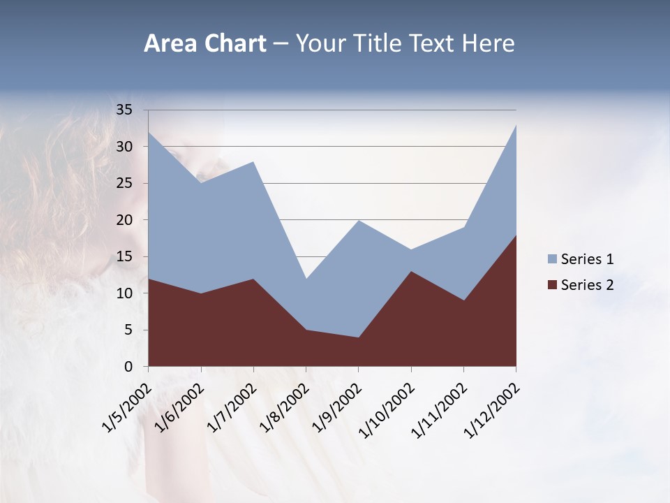 Cheerful Wings Beautiful PowerPoint Template