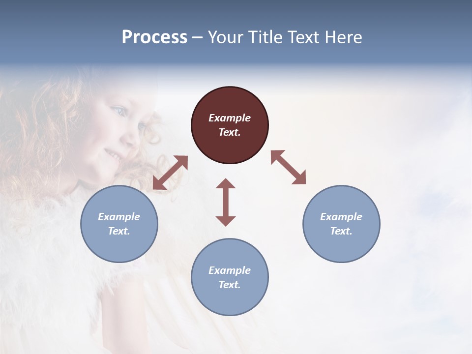 Cheerful Wings Beautiful PowerPoint Template