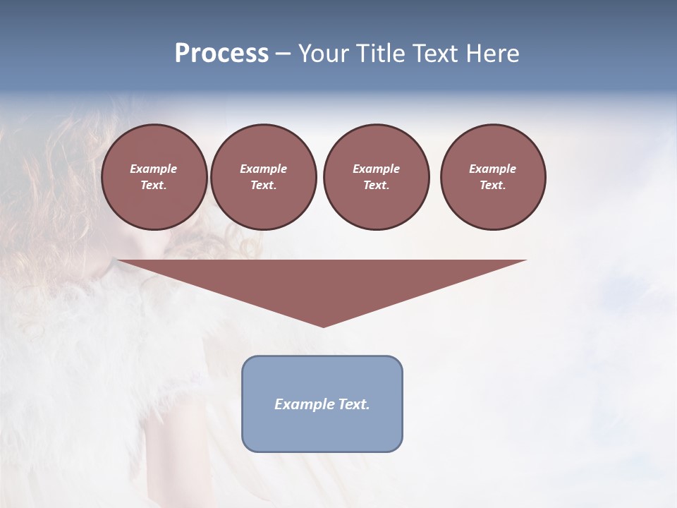 Cheerful Wings Beautiful PowerPoint Template