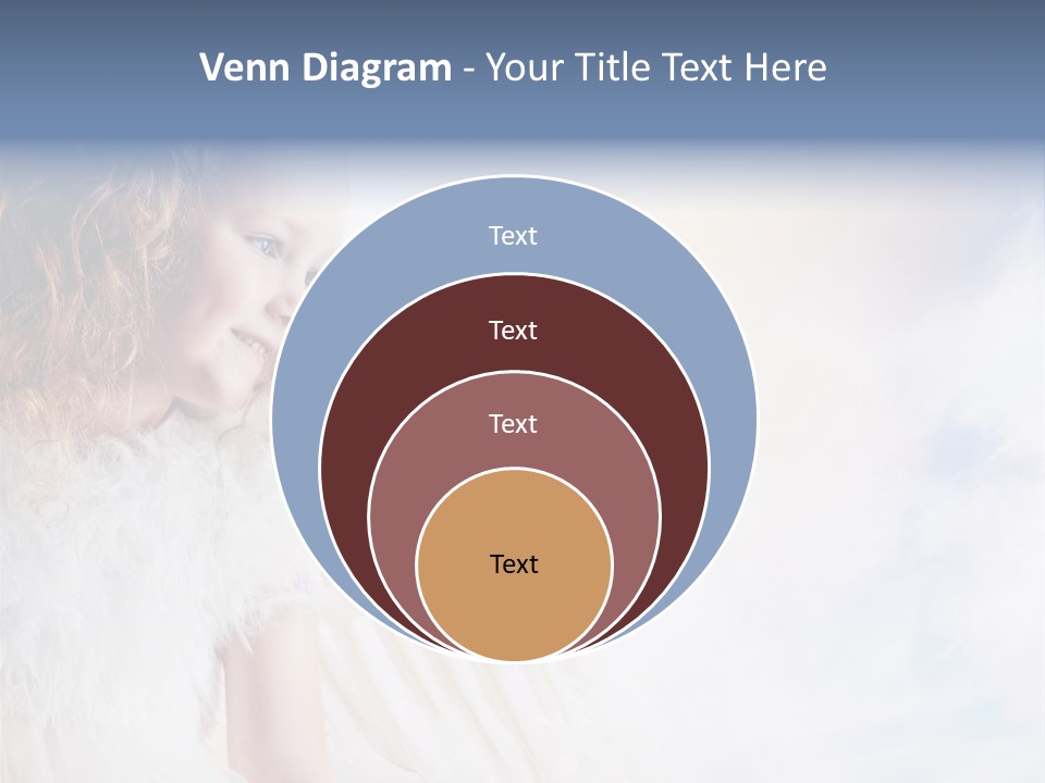 Cheerful Wings Beautiful PowerPoint Template