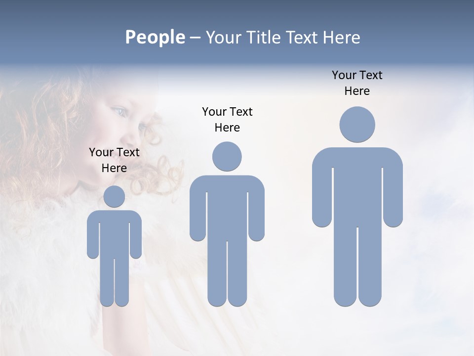 Cheerful Wings Beautiful PowerPoint Template