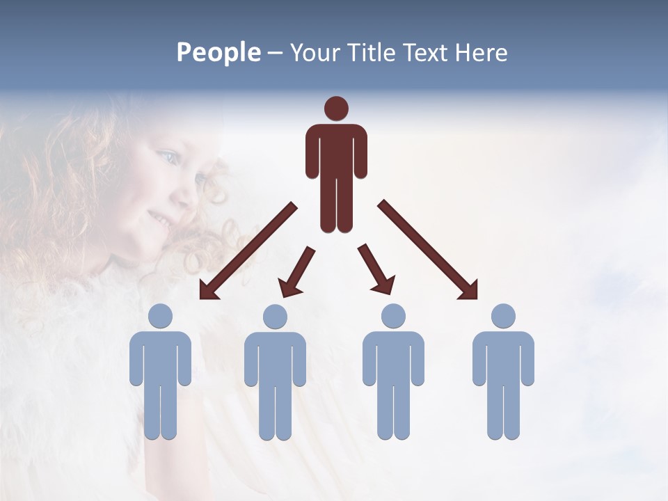 Cheerful Wings Beautiful PowerPoint Template