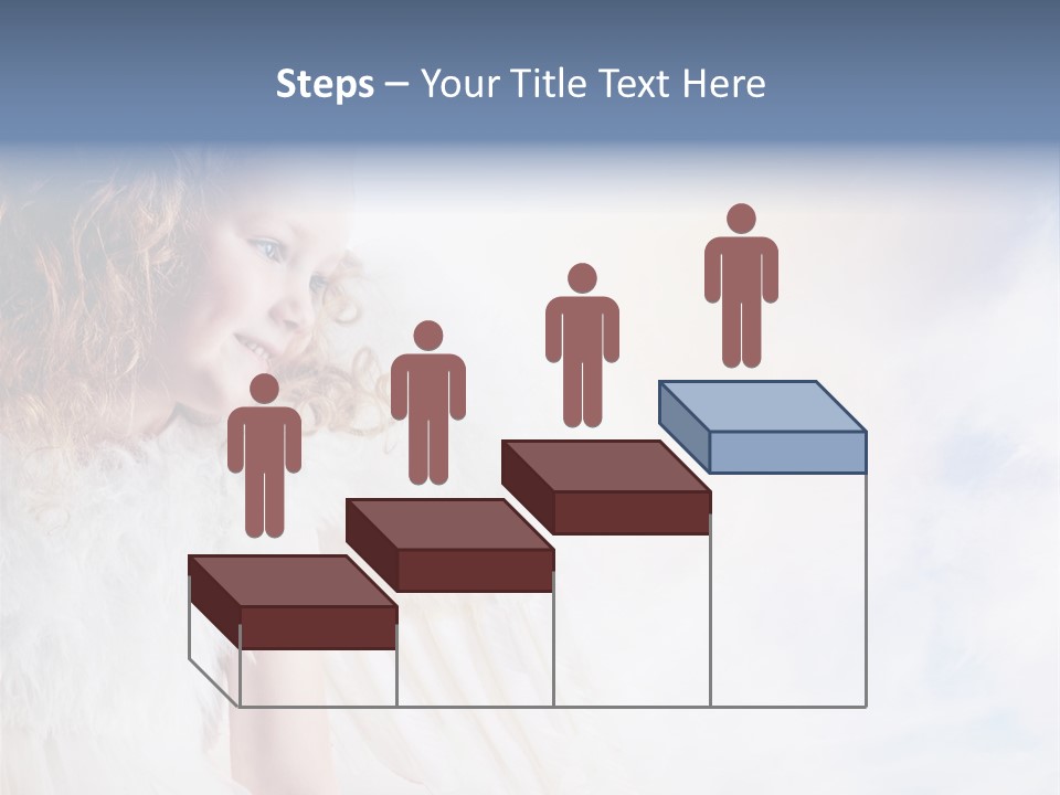 Cheerful Wings Beautiful PowerPoint Template