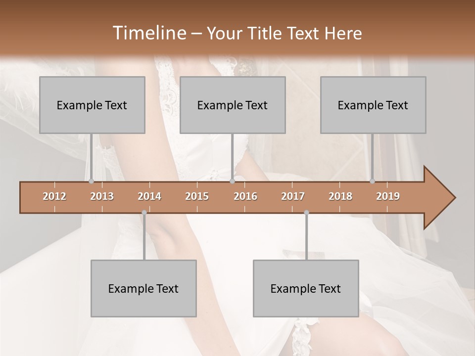 Beautiful Model Blond PowerPoint Template