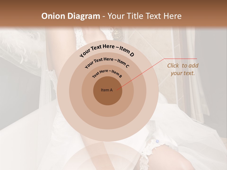 Beautiful Model Blond PowerPoint Template