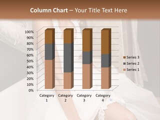 Beautiful Model Blond PowerPoint Template