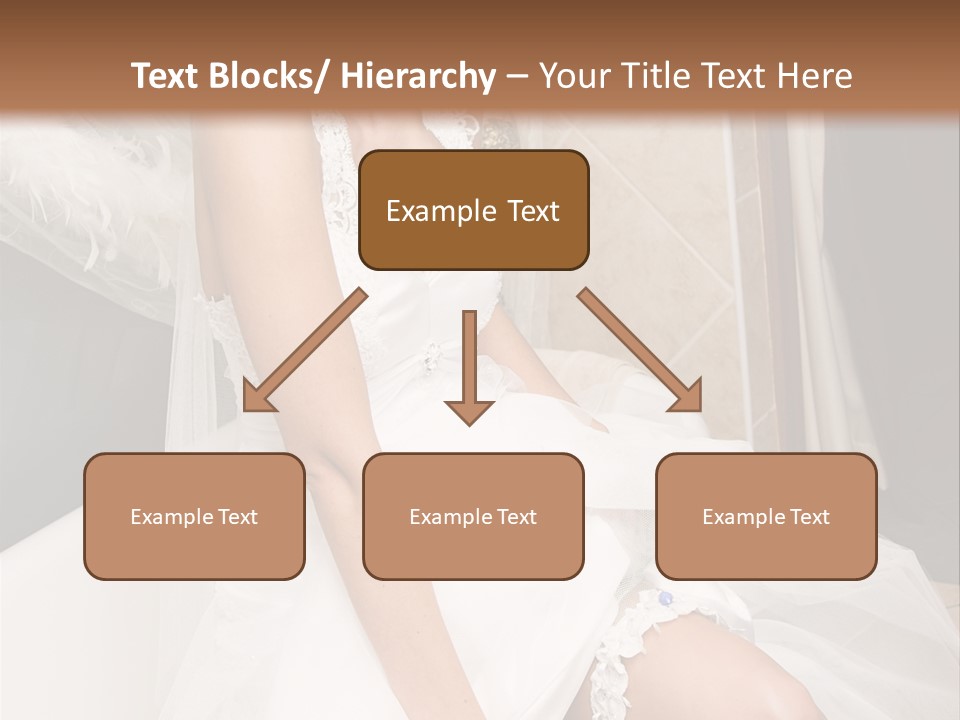 Beautiful Model Blond PowerPoint Template