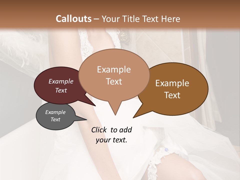 Beautiful Model Blond PowerPoint Template