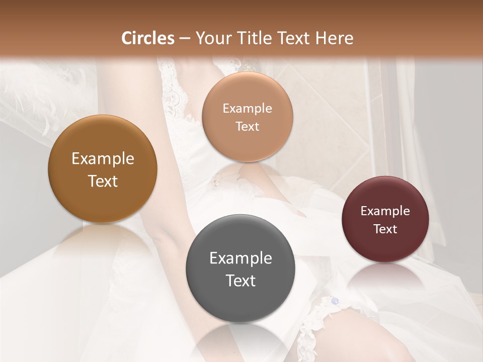 Beautiful Model Blond PowerPoint Template