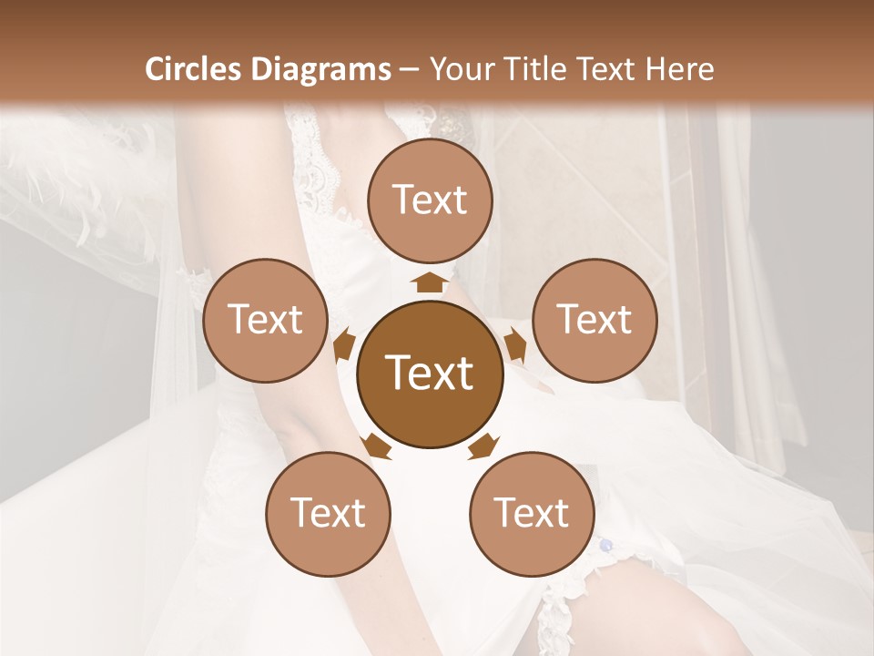 Beautiful Model Blond PowerPoint Template