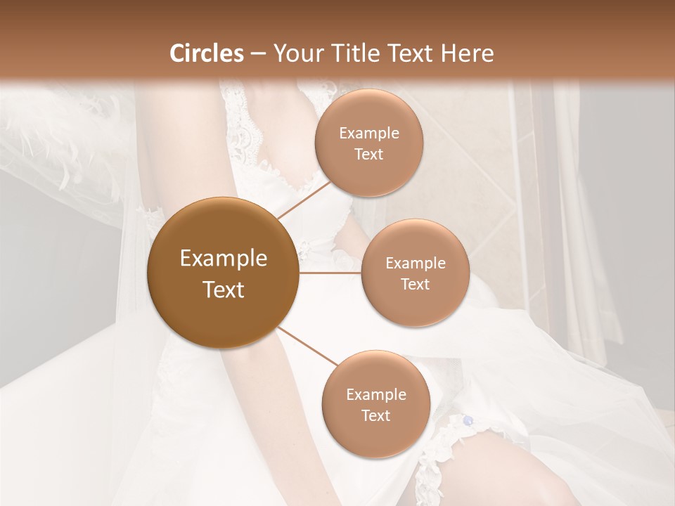 Beautiful Model Blond PowerPoint Template