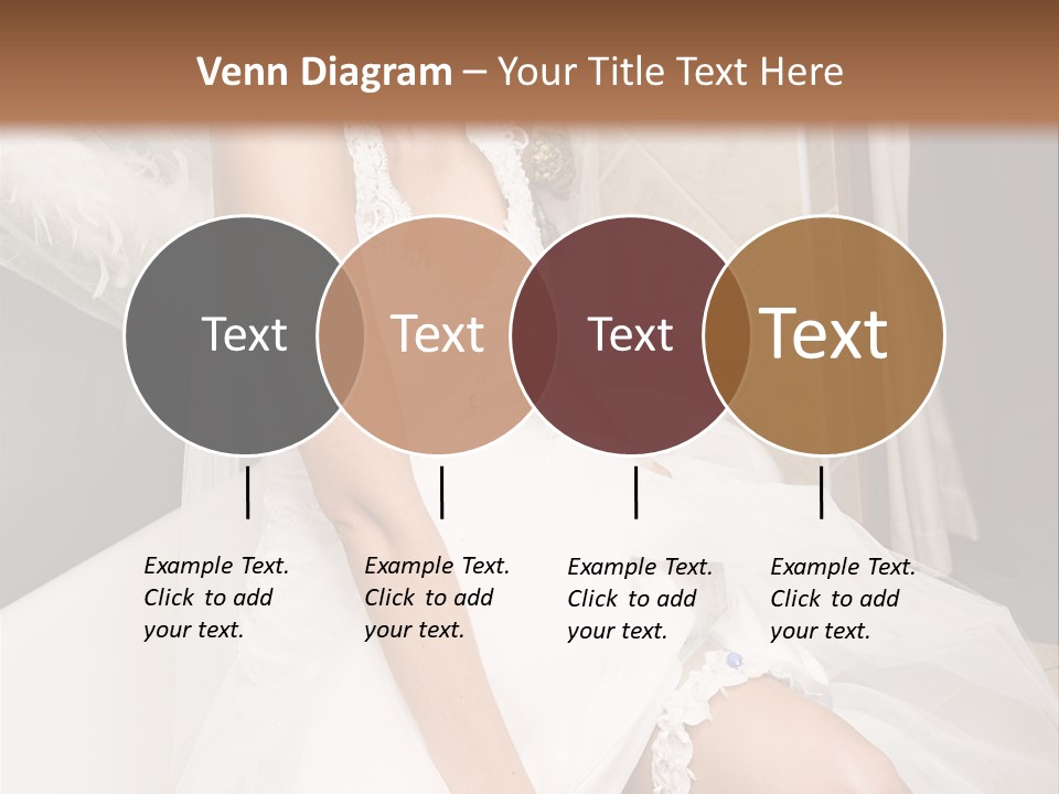 Beautiful Model Blond PowerPoint Template