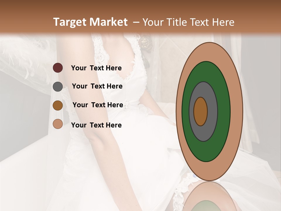 Beautiful Model Blond PowerPoint Template