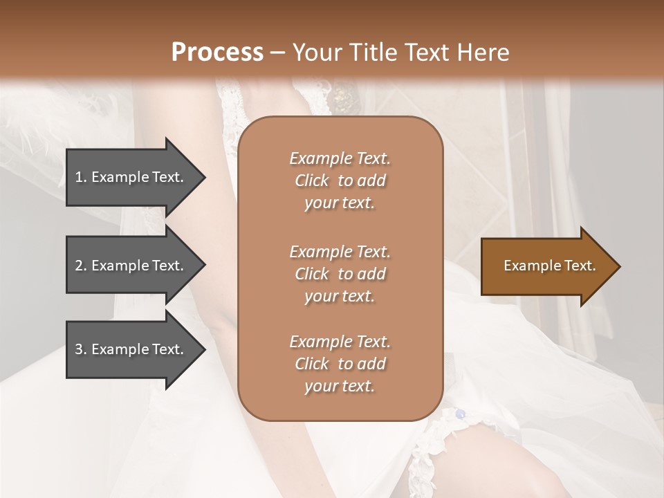 Beautiful Model Blond PowerPoint Template