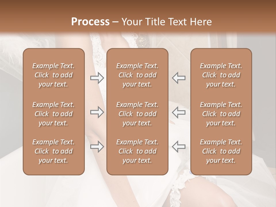 Beautiful Model Blond PowerPoint Template
