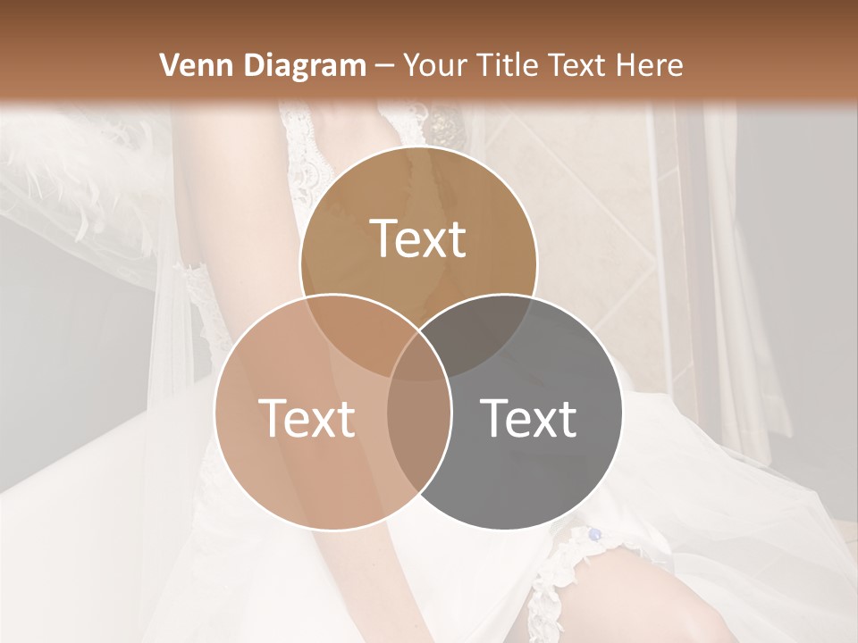 Beautiful Model Blond PowerPoint Template
