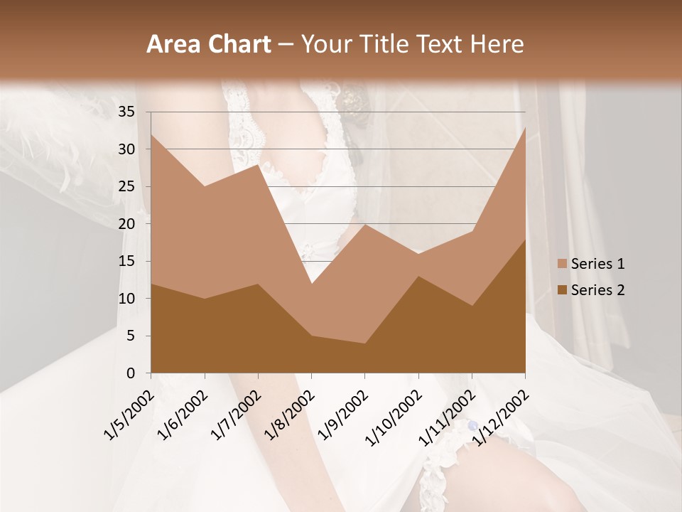 Beautiful Model Blond PowerPoint Template