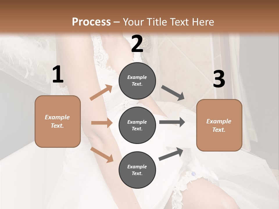 Beautiful Model Blond PowerPoint Template