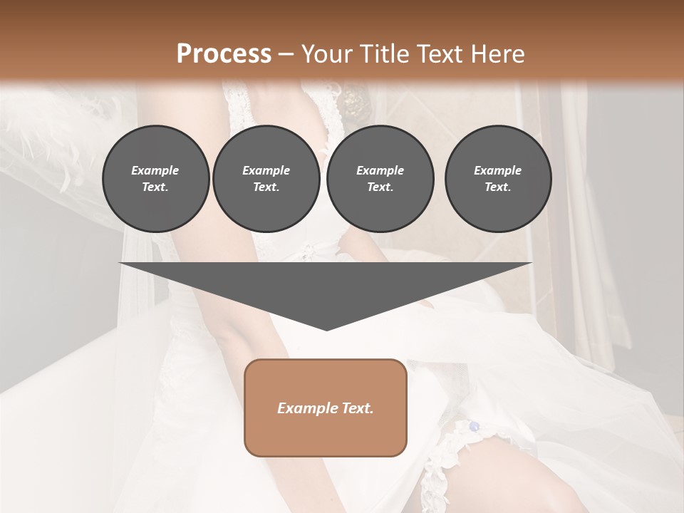 Beautiful Model Blond PowerPoint Template
