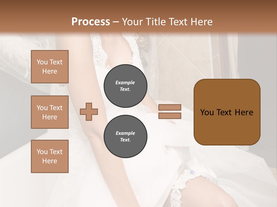 Beautiful Model Blond PowerPoint Template