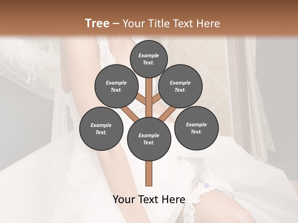 Beautiful Model Blond PowerPoint Template