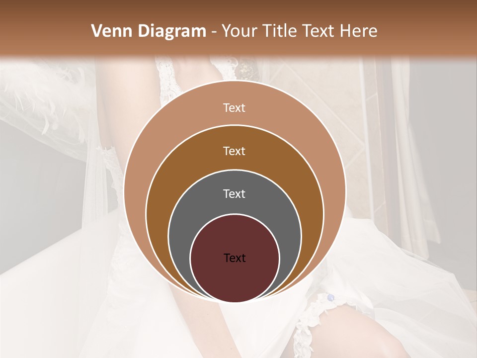 Beautiful Model Blond PowerPoint Template