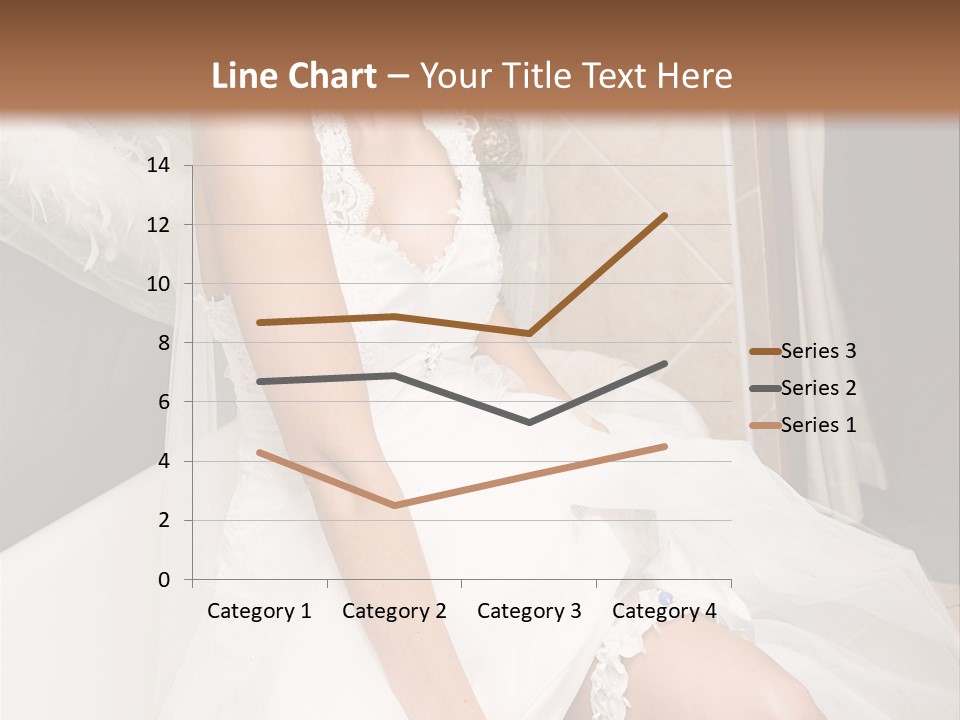 Beautiful Model Blond PowerPoint Template