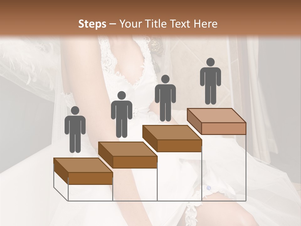 Beautiful Model Blond PowerPoint Template