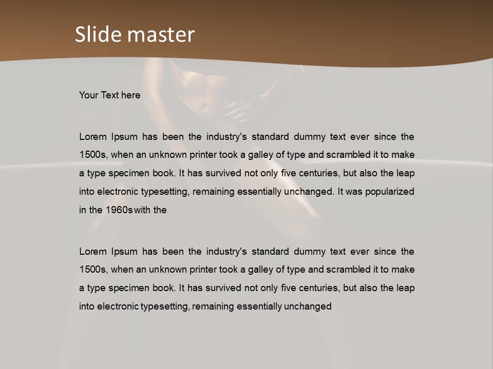 Face City Elegance PowerPoint Template