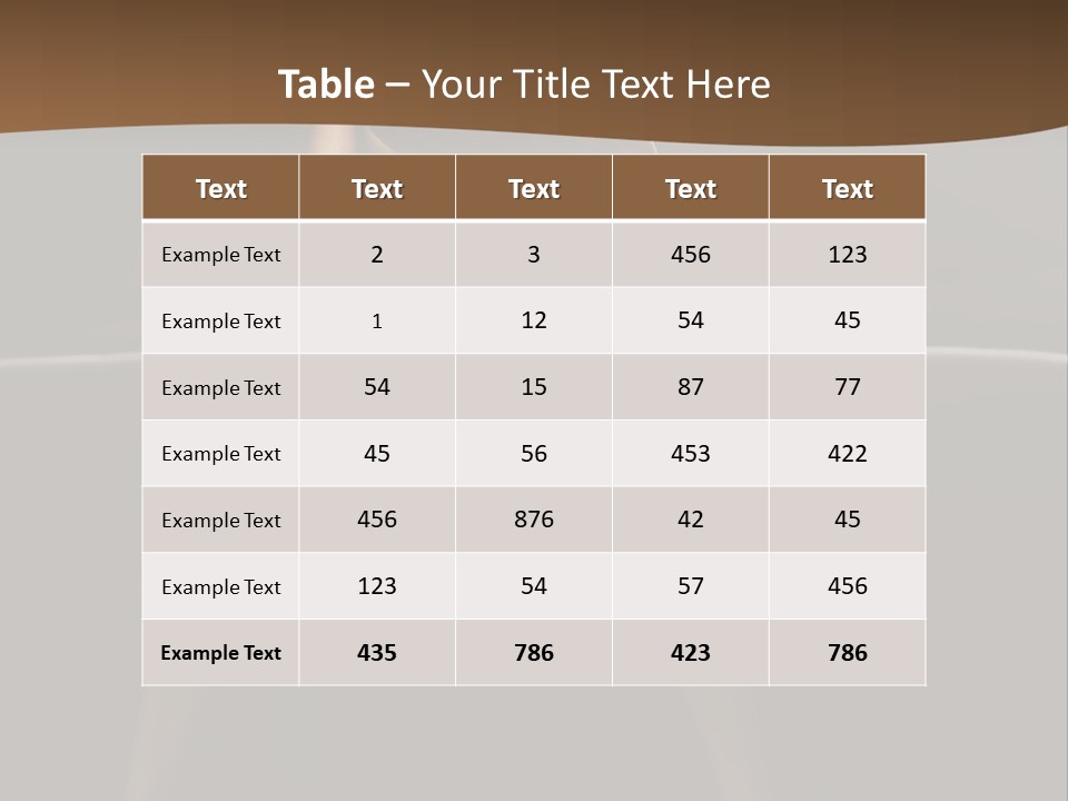Face City Elegance PowerPoint Template
