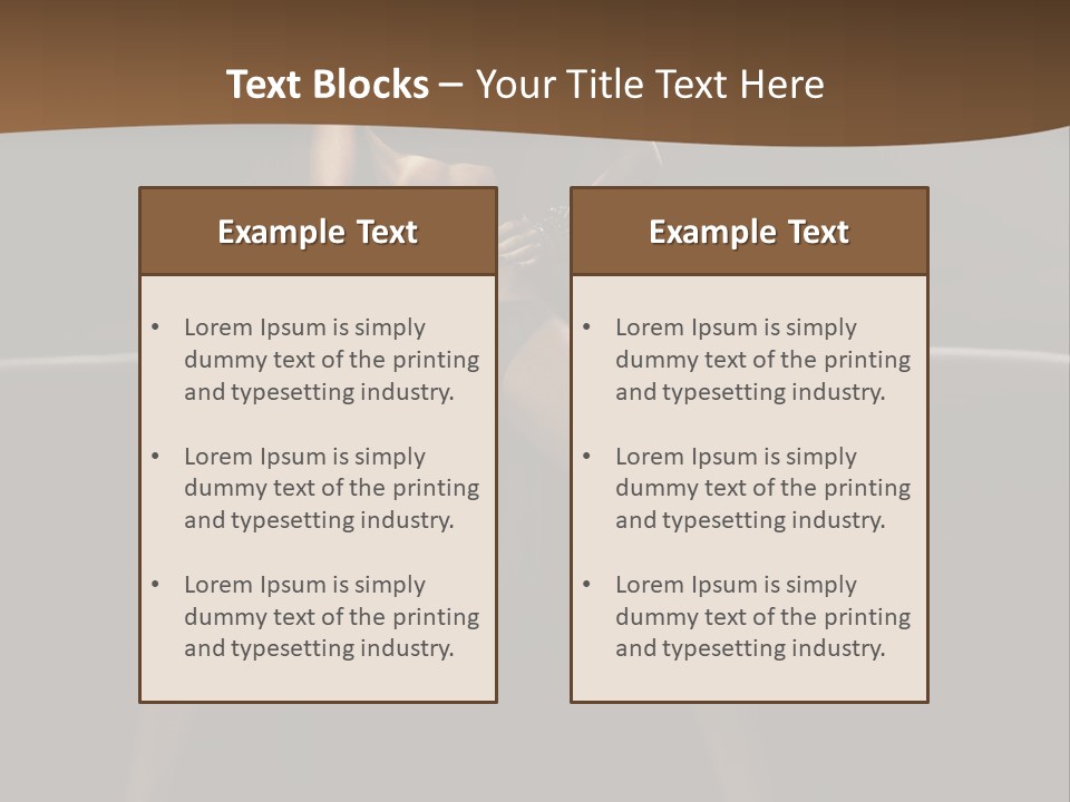 Face City Elegance PowerPoint Template