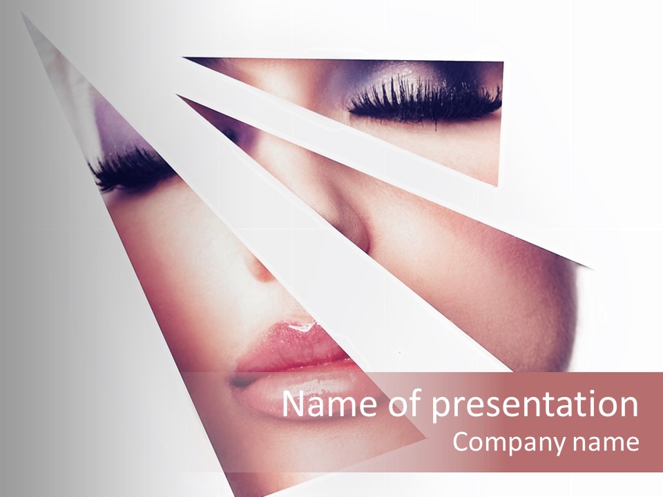 Elegant Healthy Beautiful PowerPoint Template