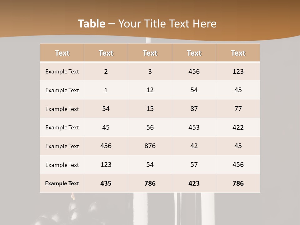 Cellar Elegant Winery PowerPoint Template