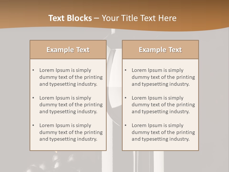 Cellar Elegant Winery PowerPoint Template