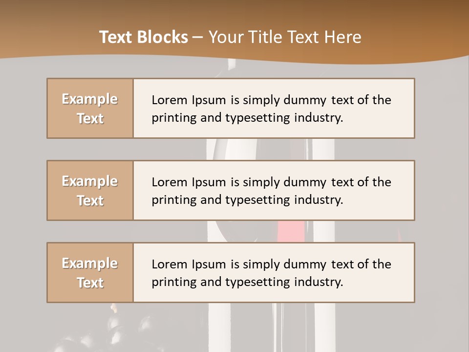 Cellar Elegant Winery PowerPoint Template