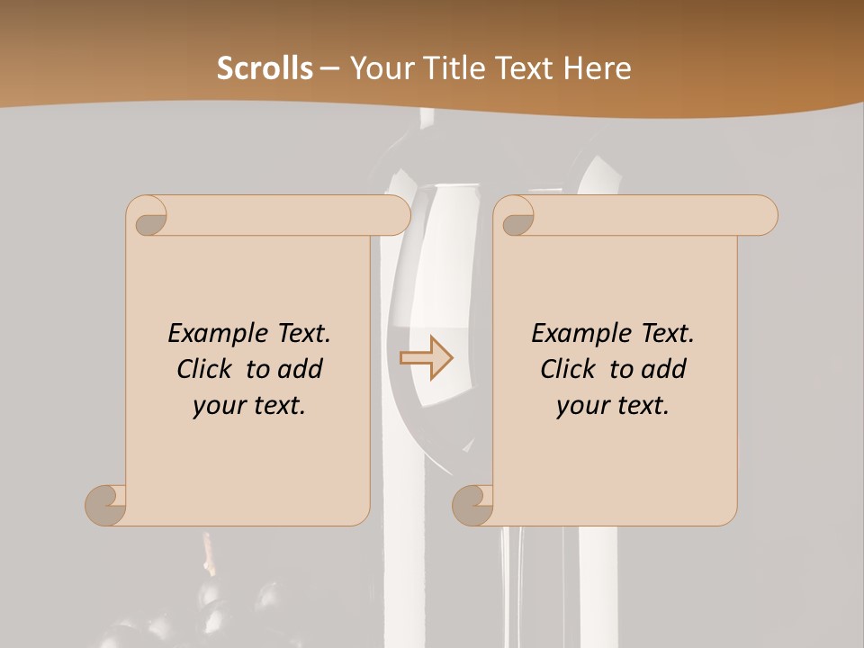 Cellar Elegant Winery PowerPoint Template