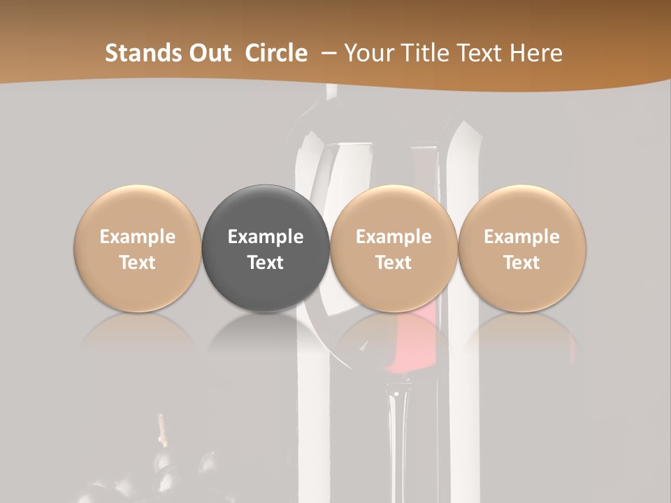 Cellar Elegant Winery PowerPoint Template