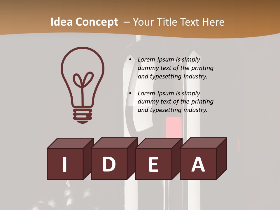 Cellar Elegant Winery PowerPoint Template